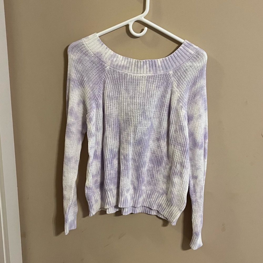 NWT Purple cloud sweater